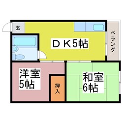 物件間取画像